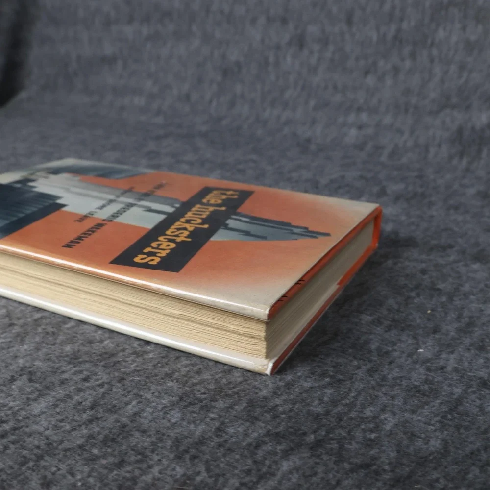 Vintage The Hucksters Frederic Wakeman Orange HC DJ 1946 Rinehart USA Novel